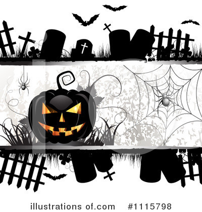 Royalty-Free (RF) Halloween Clipart Illustration by merlinul - Stock Sample #1115798