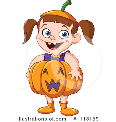 Halloween Pumpkin Clipart #1118159 by yayayoyo