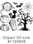 Halloween Clipart #1124506 by visekart