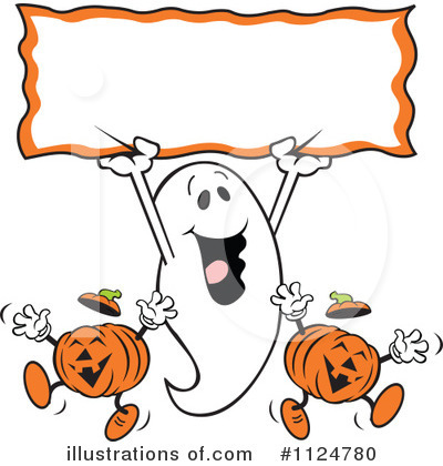 Royalty-Free (RF) Halloween Clipart Illustration by Johnny Sajem - Stock Sample #1124780
