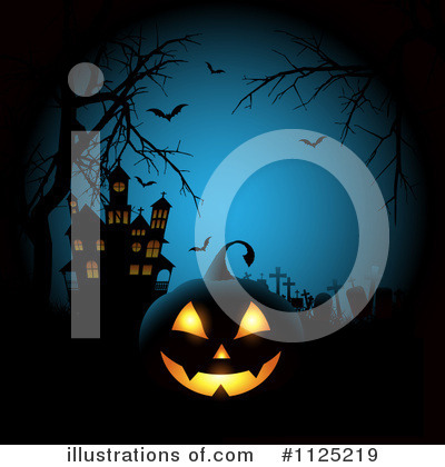 Royalty-Free (RF) Halloween Clipart Illustration by KJ Pargeter - Stock Sample #1125219