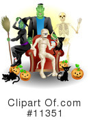 Halloween Clipart #11351 by AtStockIllustration