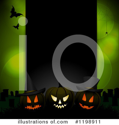 Royalty-Free (RF) Halloween Clipart Illustration by elaineitalia - Stock Sample #1198911