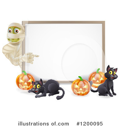 Royalty-Free (RF) Halloween Clipart Illustration by AtStockIllustration - Stock Sample #1200095