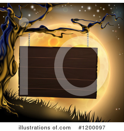 Royalty-Free (RF) Halloween Clipart Illustration by AtStockIllustration - Stock Sample #1200097