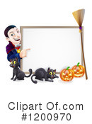 Halloween Clipart #1200970 by AtStockIllustration