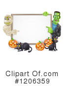 Halloween Clipart #1206359 by AtStockIllustration