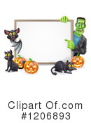 Halloween Clipart #1206893 by AtStockIllustration