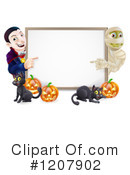 Halloween Clipart #1207902 by AtStockIllustration