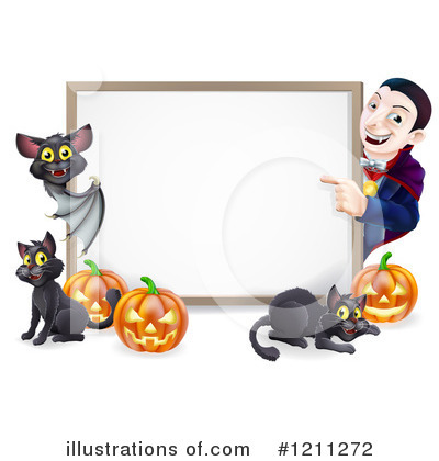 Royalty-Free (RF) Halloween Clipart Illustration by AtStockIllustration - Stock Sample #1211272