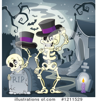 Royalty-Free (RF) Halloween Clipart Illustration by visekart - Stock Sample #1211529
