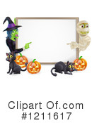 Halloween Clipart #1211617 by AtStockIllustration