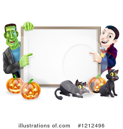 Royalty-Free (RF) Halloween Clipart Illustration by AtStockIllustration - Stock Sample #1212496