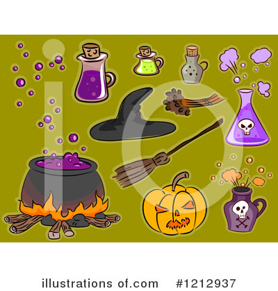 Witch Hat Clipart #1212937 by BNP Design Studio