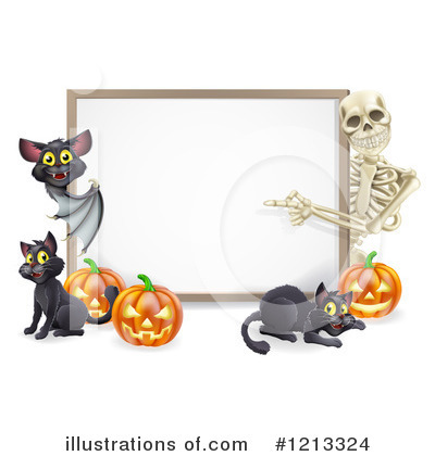 Royalty-Free (RF) Halloween Clipart Illustration by AtStockIllustration - Stock Sample #1213324