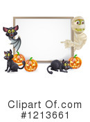 Halloween Clipart #1213661 by AtStockIllustration