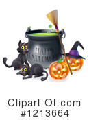 Halloween Clipart #1213664 by AtStockIllustration