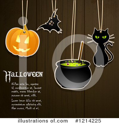 Royalty-Free (RF) Halloween Clipart Illustration by elaineitalia - Stock Sample #1214225