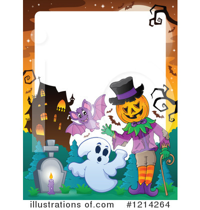Royalty-Free (RF) Halloween Clipart Illustration by visekart - Stock Sample #1214264