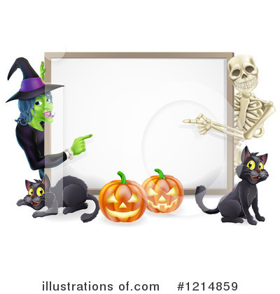Royalty-Free (RF) Halloween Clipart Illustration by AtStockIllustration - Stock Sample #1214859