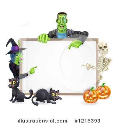 Royalty-Free (RF) Halloween Clipart Illustration by AtStockIllustration - Stock Sample #1215393