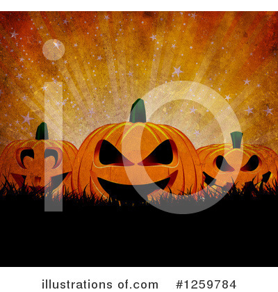 Royalty-Free (RF) Halloween Clipart Illustration by KJ Pargeter - Stock Sample #1259784