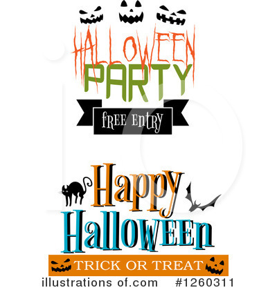 Royalty-Free (RF) Halloween Clipart Illustration by Vector Tradition SM - Stock Sample #1260311