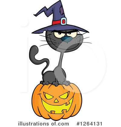 Royalty-Free (RF) Halloween Clipart Illustration by Hit Toon - Stock Sample #1264131