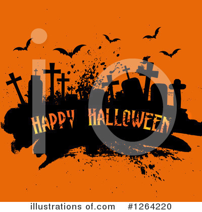 Cemetery Clipart #1264220 by KJ Pargeter