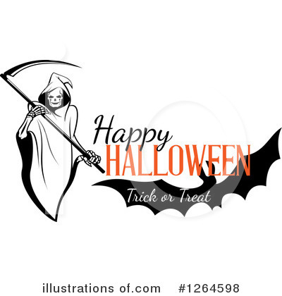 Royalty-Free (RF) Halloween Clipart Illustration by Vector Tradition SM - Stock Sample #1264598