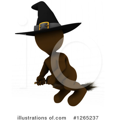 Witch Clipart #1265237 by KJ Pargeter