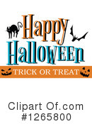 Halloween Clipart #1265800 by Vector Tradition SM