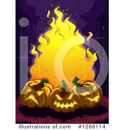 Royalty-Free (RF) Halloween Clipart Illustration by BNP Design Studio - Stock Sample #1266114