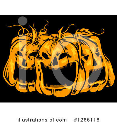 Royalty-Free (RF) Halloween Clipart Illustration by BNP Design Studio - Stock Sample #1266118