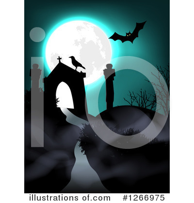 Royalty-Free (RF) Halloween Clipart Illustration by vectorace - Stock Sample #1266975