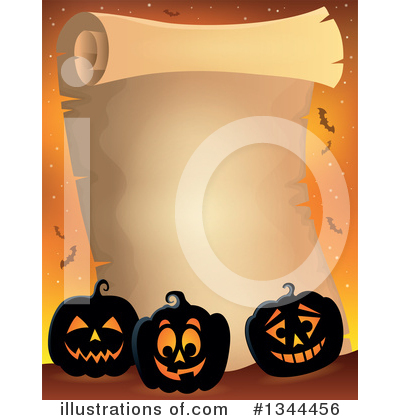 Royalty-Free (RF) Halloween Clipart Illustration by visekart - Stock Sample #1344456
