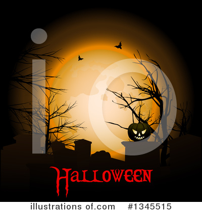 Royalty-Free (RF) Halloween Clipart Illustration by elaineitalia - Stock Sample #1345515