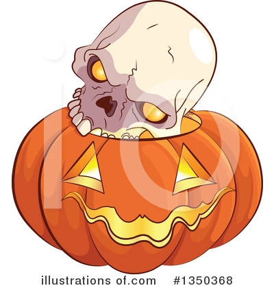 Royalty-Free (RF) Halloween Clipart Illustration by Pushkin - Stock Sample #1350368