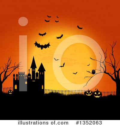 Royalty-Free (RF) Halloween Clipart Illustration by KJ Pargeter - Stock Sample #1352063