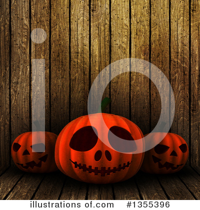 Royalty-Free (RF) Halloween Clipart Illustration by KJ Pargeter - Stock Sample #1355396