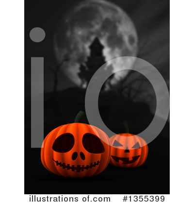 Royalty-Free (RF) Halloween Clipart Illustration by KJ Pargeter - Stock Sample #1355399