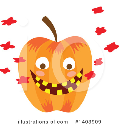 Royalty-Free (RF) Halloween Clipart Illustration by Cherie Reve - Stock Sample #1403909