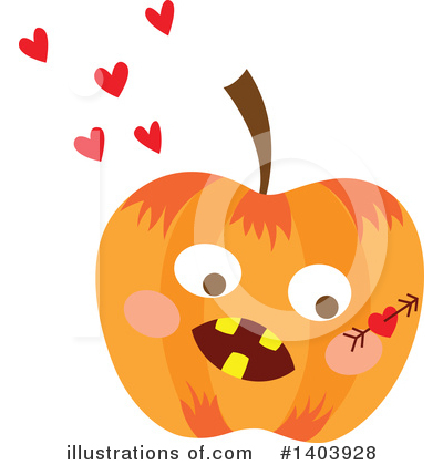 Royalty-Free (RF) Halloween Clipart Illustration by Cherie Reve - Stock Sample #1403928