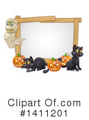 Halloween Clipart #1411201 by AtStockIllustration