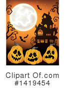 Halloween Clipart #1419454 by visekart