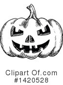 Halloween Clipart #1420528 by Vector Tradition SM