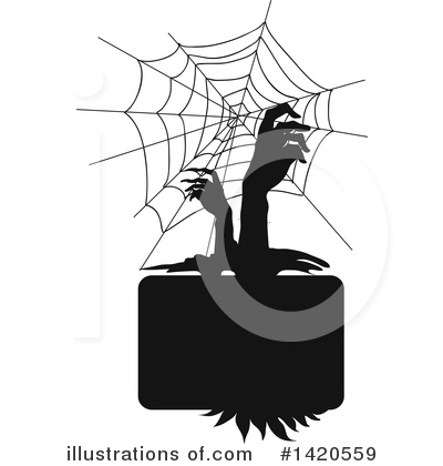 Royalty-Free (RF) Halloween Clipart Illustration by Vector Tradition SM - Stock Sample #1420559