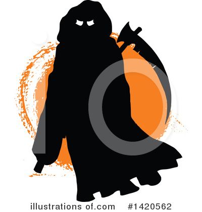 Royalty-Free (RF) Halloween Clipart Illustration by Vector Tradition SM - Stock Sample #1420562