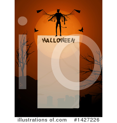 Royalty-Free (RF) Halloween Clipart Illustration by elaineitalia - Stock Sample #1427226