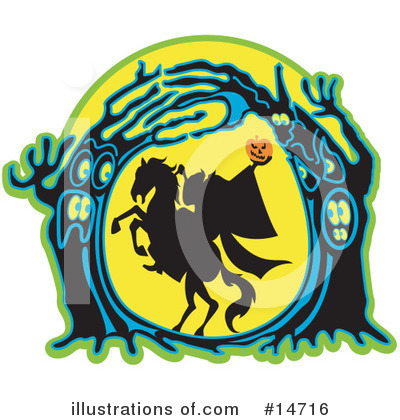 Royalty-Free (RF) Halloween Clipart Illustration by Andy Nortnik - Stock Sample #14716